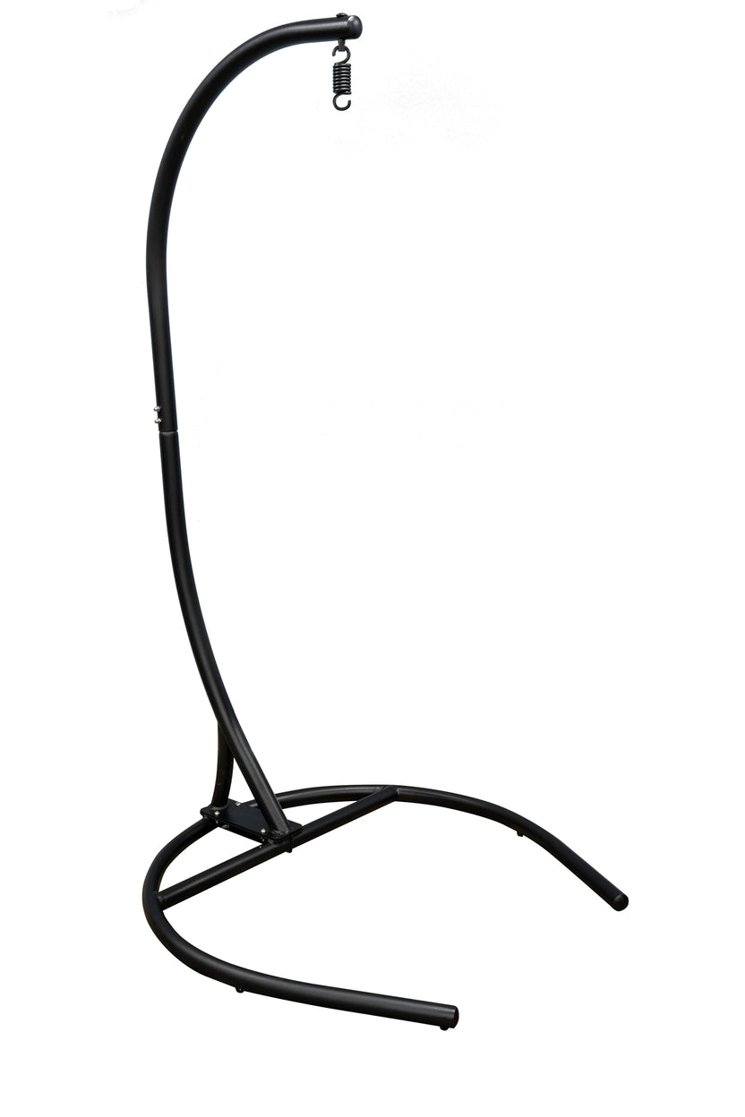 Black Steel Hammock Chair Stand | Hanging Egg Chair Stand