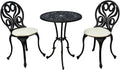 SH&G Penryhn Cast Aluminium Bistro Set - Antique Bronze