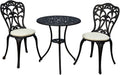 SH&G Scotney Cast Aluminium Bistro Set - Antique Bronze
