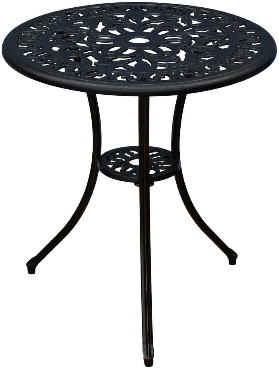 SH&G Scotney Cast Aluminium Bistro Set - Antique Bronze