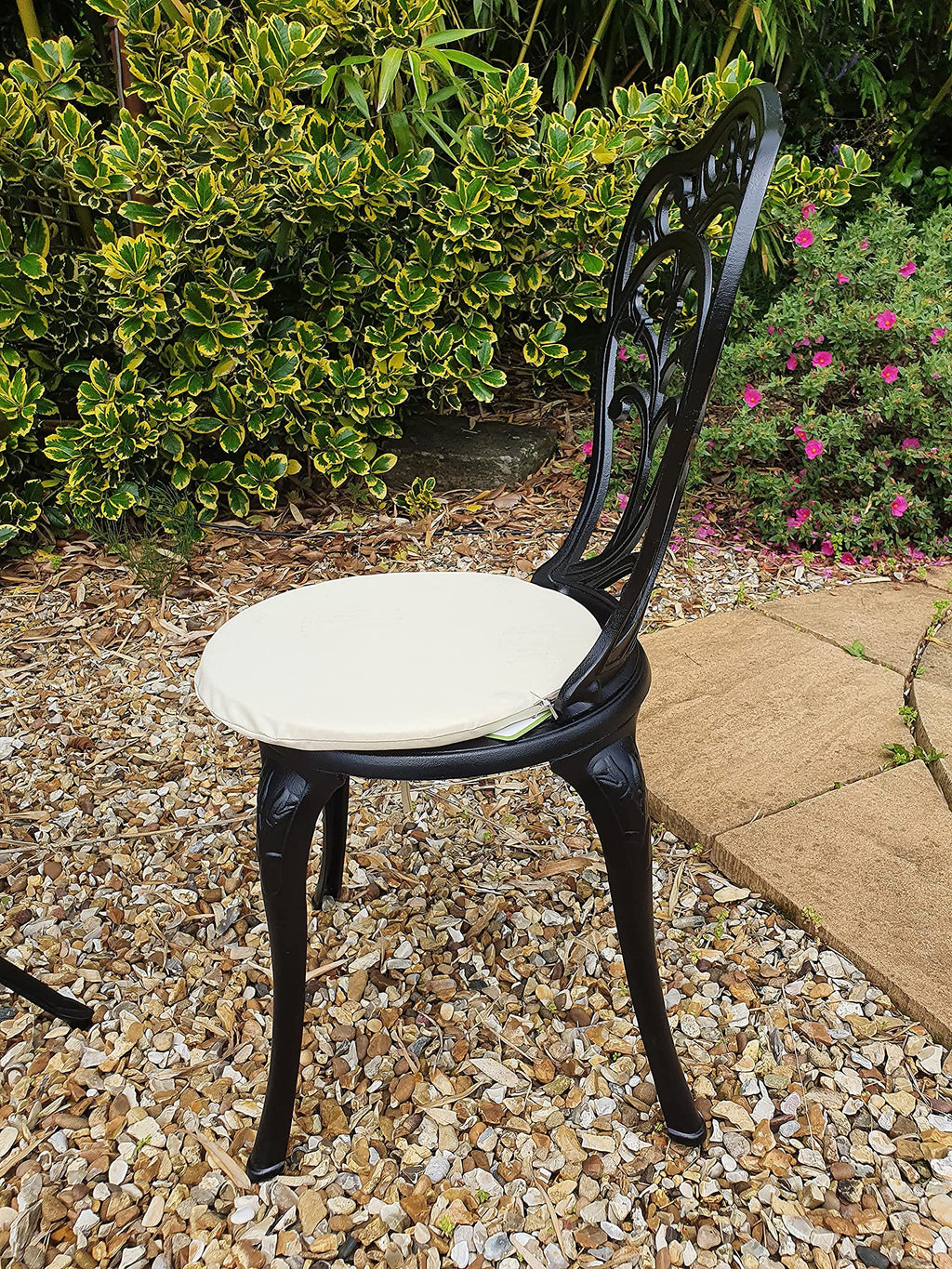 SH&G Scotney Cast Aluminium Bistro Set - Black