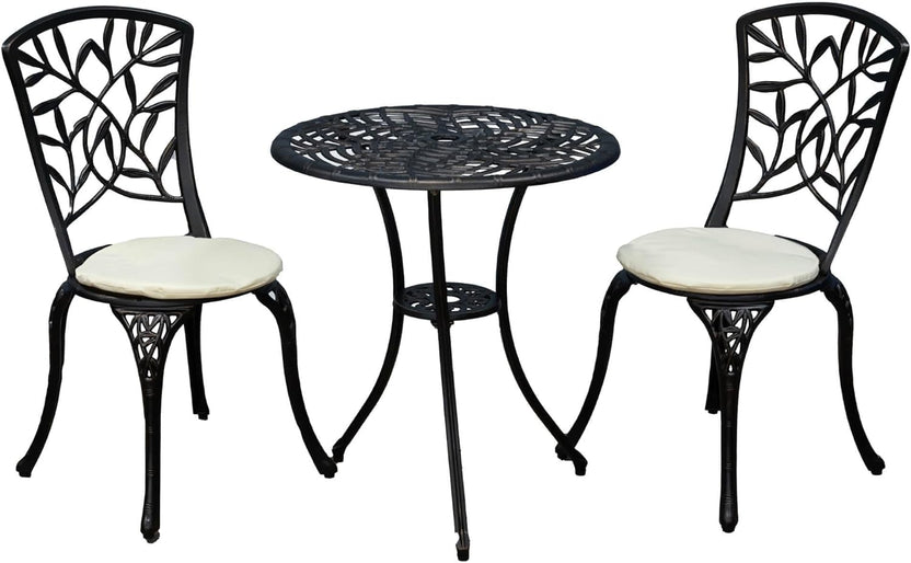 SH&G Hembury Cast Aluminium Bistro Set - Antique Bronze