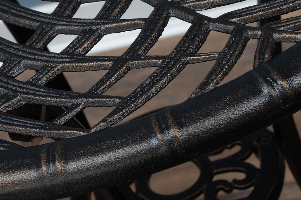 SH&G Hembury Cast Aluminium Bistro Set - Antique Bronze