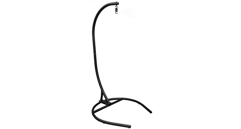 Black Steel Hammock Chair Stand | Hanging Egg Chair Stand