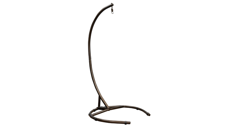 SH&G Bronze Steel Hammock Chair Stand | Hanging Egg Chair Stand