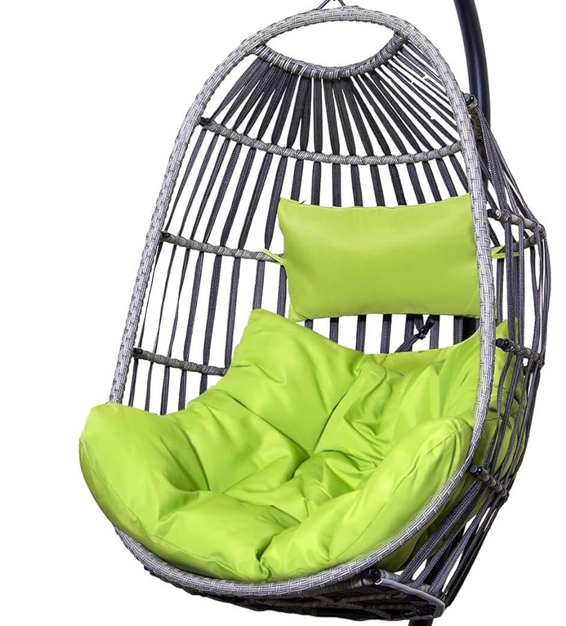 Egg chair with stand deals