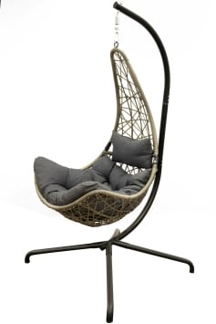 Grey Weave Hanging Chair - 2 options