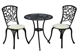 SH&G Hembury Cast Aluminium Bistro Set - 3 options