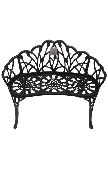 SH&G Hembury Cast Aluminium 2 Seater Bench - 2 options