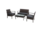 SH&G Heaton Rattan 4pc Bistro Set - 2 options
