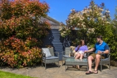 SH&G Heaton Rattan 4pc Bistro Set - 2 options