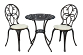 SH&G Rayleigh Cast Aluminium Bistro Set - 3 options