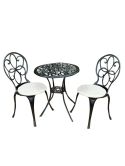 SH&G Rayleigh Cast Aluminium Bistro Set - 3 options