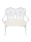 SH&G Cast Aluminium Love Seat Bench - 3 options