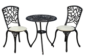 SH&G Hembury Cast Aluminium Bistro Set - 3 options
