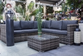 Sh&G Edgerton Aluminium Rattan Corner Sofa Set