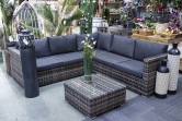 Sh&G Edgerton Aluminium Rattan Corner Sofa Set