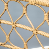 SH&G Rattan Bistro 3pc Set with steel frame - Brown