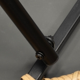 SH&G Rattan Bistro 3pc Set with steel frame - Brown