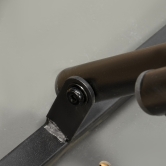 SH&G Rattan Bistro 3pc Set with steel frame - Brown