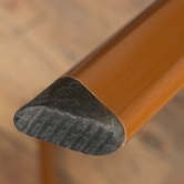 SH&G Rattan Bistro 3pc Set with steel frame - Blue & White