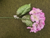 48 Hydrangeas Single Satin Lilacs 70cm