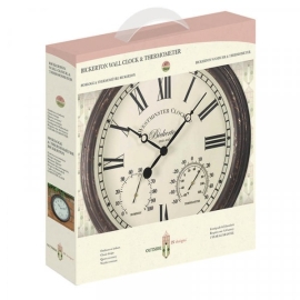 Bickerton Wall Clock & Thermometer 
