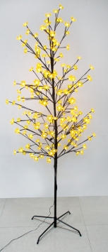 The 6ft/180cm Yellow Flower LED Blossom Tree