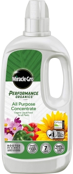 Miracle-Gro Performance Organics All Purpose Plant Food 1L