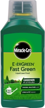 Miracle-Gro Evergreen Fast Green Liquid Concentrate Lawn Food - 100 sq m Coverage