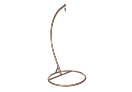 SH&G Bronze Steel Hammock Chair Stand | Hanging Egg Chair Stand