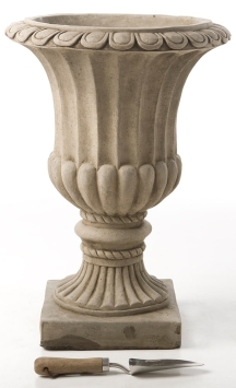 Large Fluted Vase
